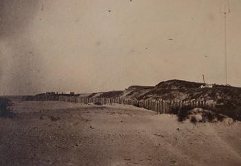 `Beach before Wagner, Morris Island` Photograph