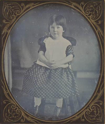 Marian Hooper Adams, as a young child Daguerreotype